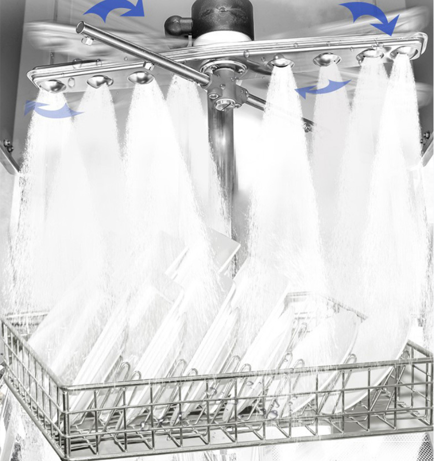 Hood-type dishwashers