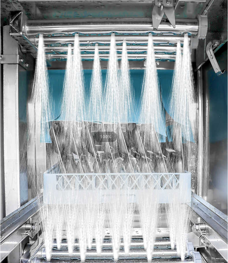Rack type dishwashers