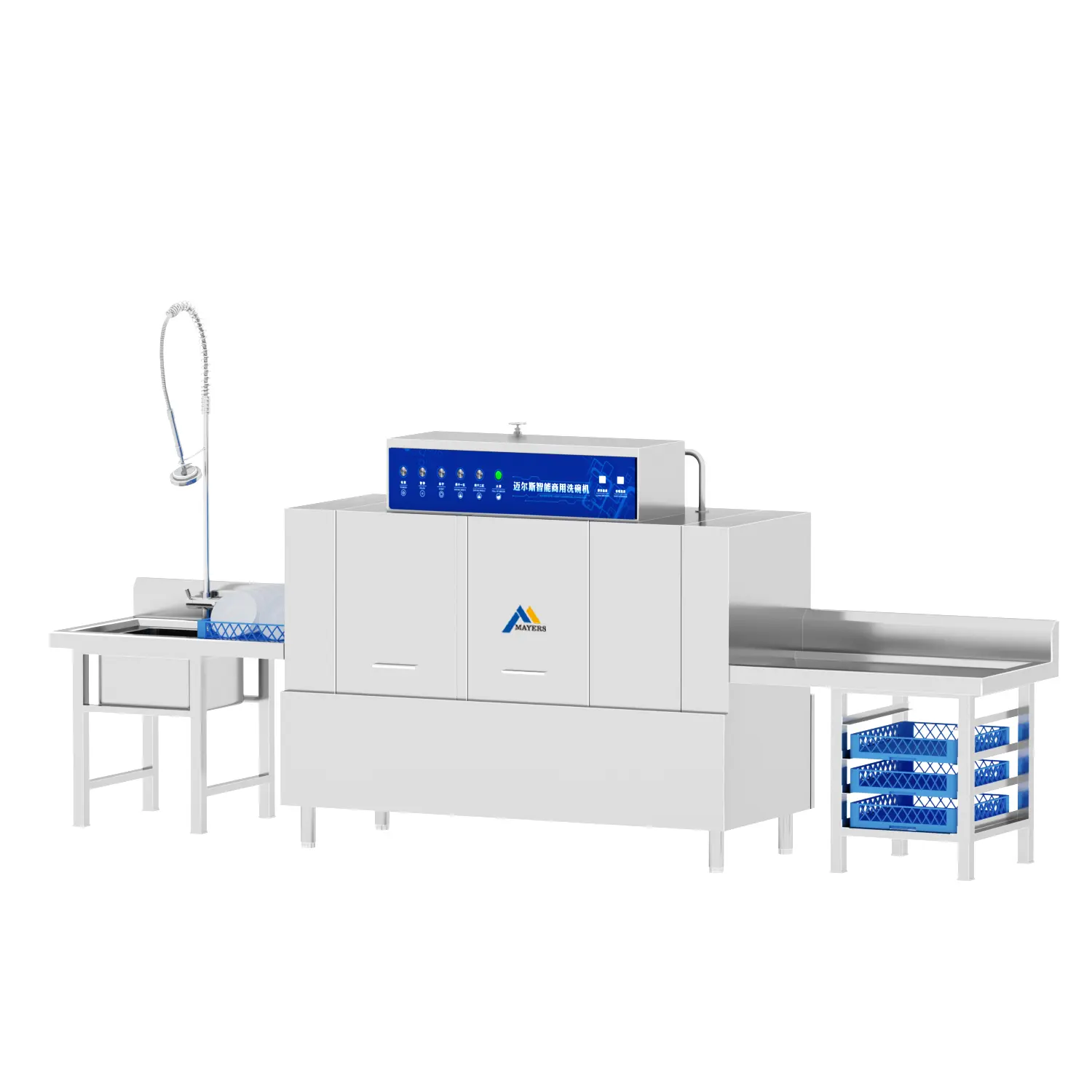 Rack type dishwashers
