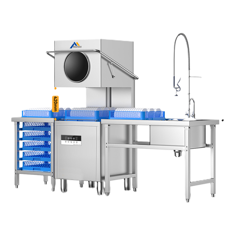 Hood-type dishwashers